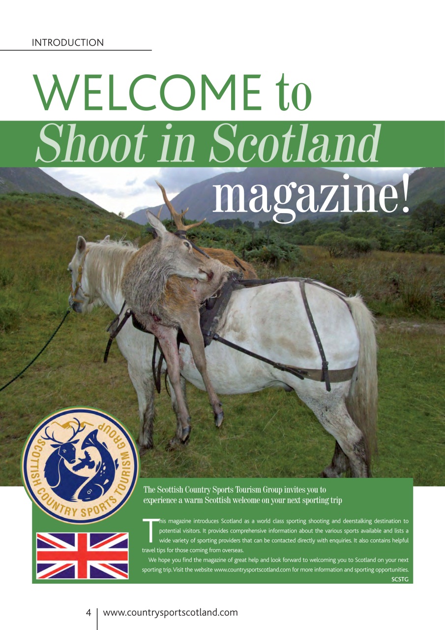 Shoot in Scotland Preview Pages