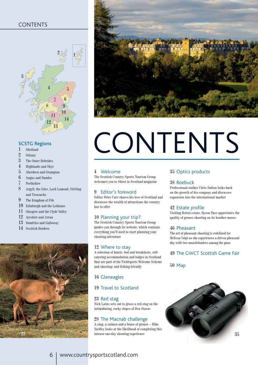 Shoot in Scotland Preview Pages