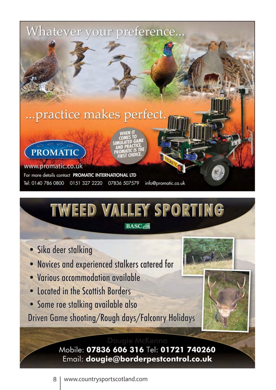 Shoot in Scotland Preview Pages