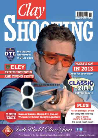 Clay Shooting issue March 2013