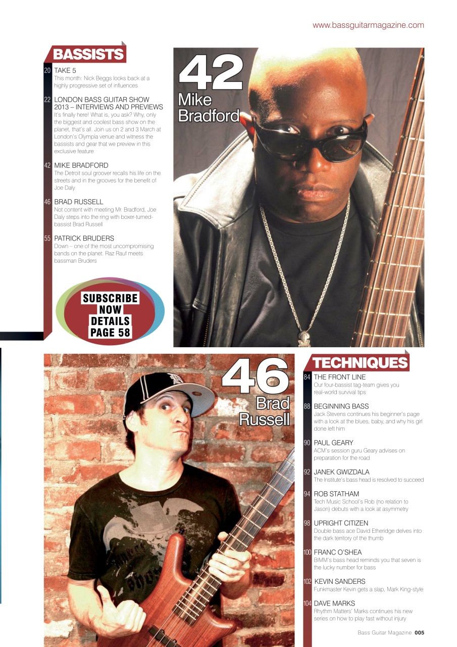 Bass Player UK Preview Pages