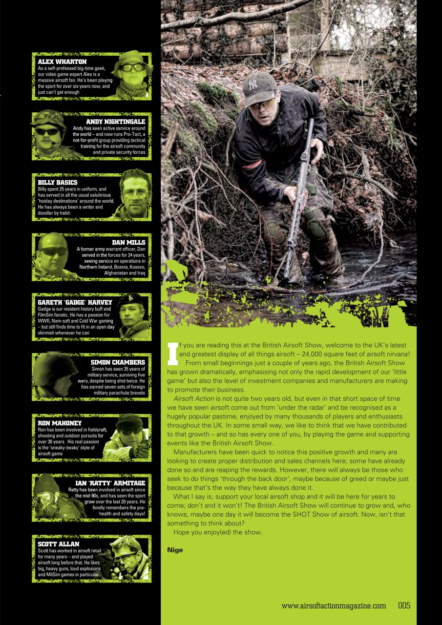 Airsoft Action Preview Pages