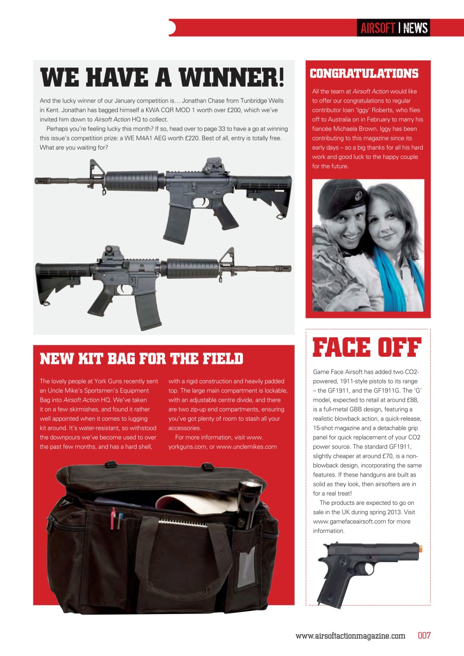 Airsoft Action Preview Pages