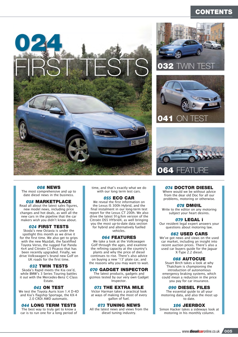 Diesel&EcoCar Magazine Preview Pages