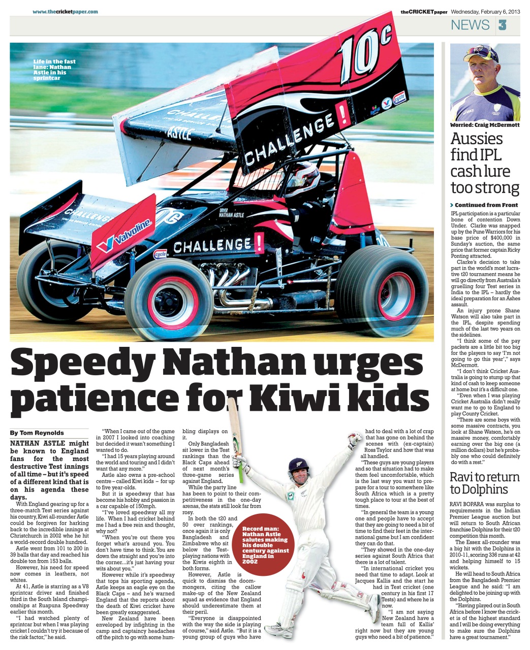 The Cricket Paper Preview Pages