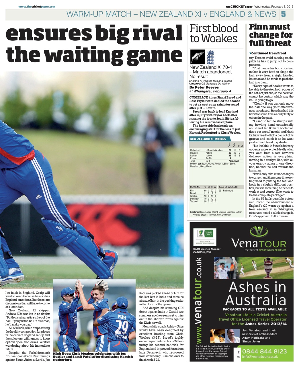 The Cricket Paper Preview Pages