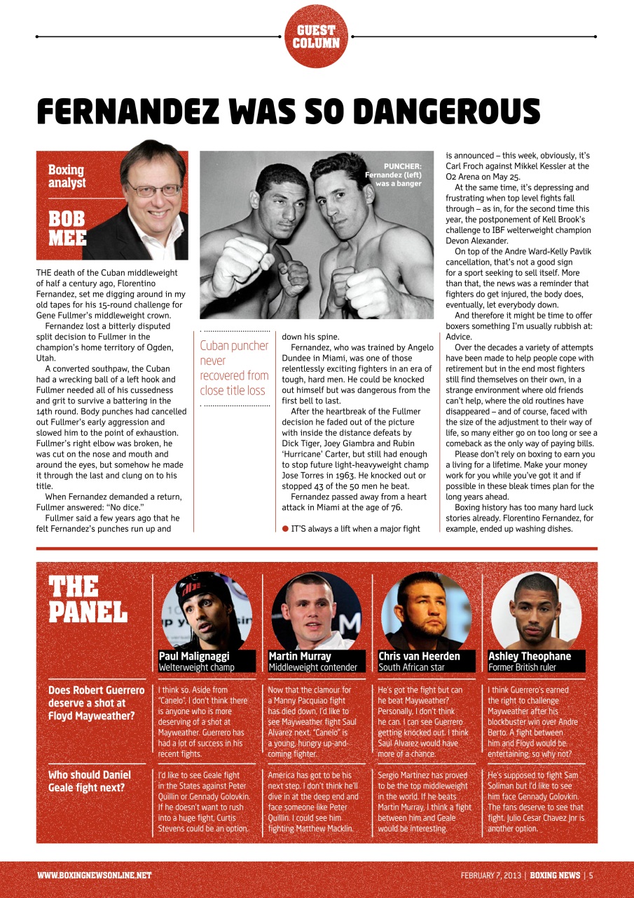 Boxing News Preview Pages