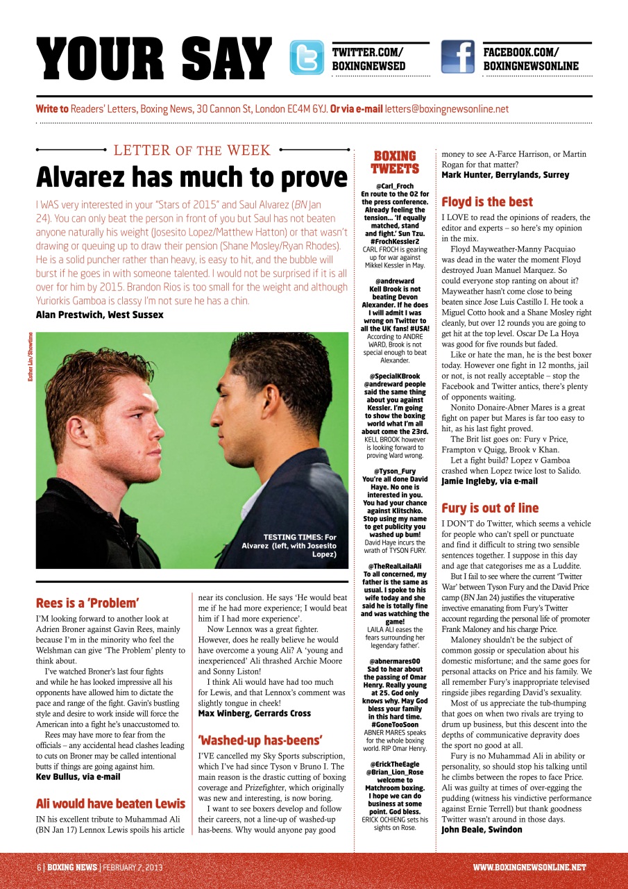 Boxing News Preview Pages
