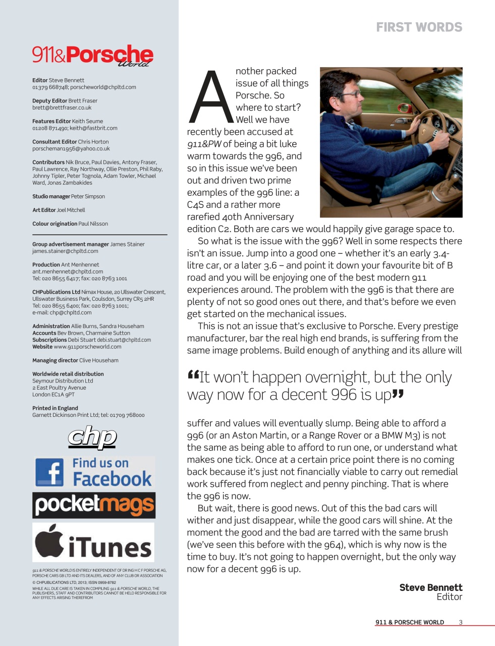 911 & Porsche World Preview Pages