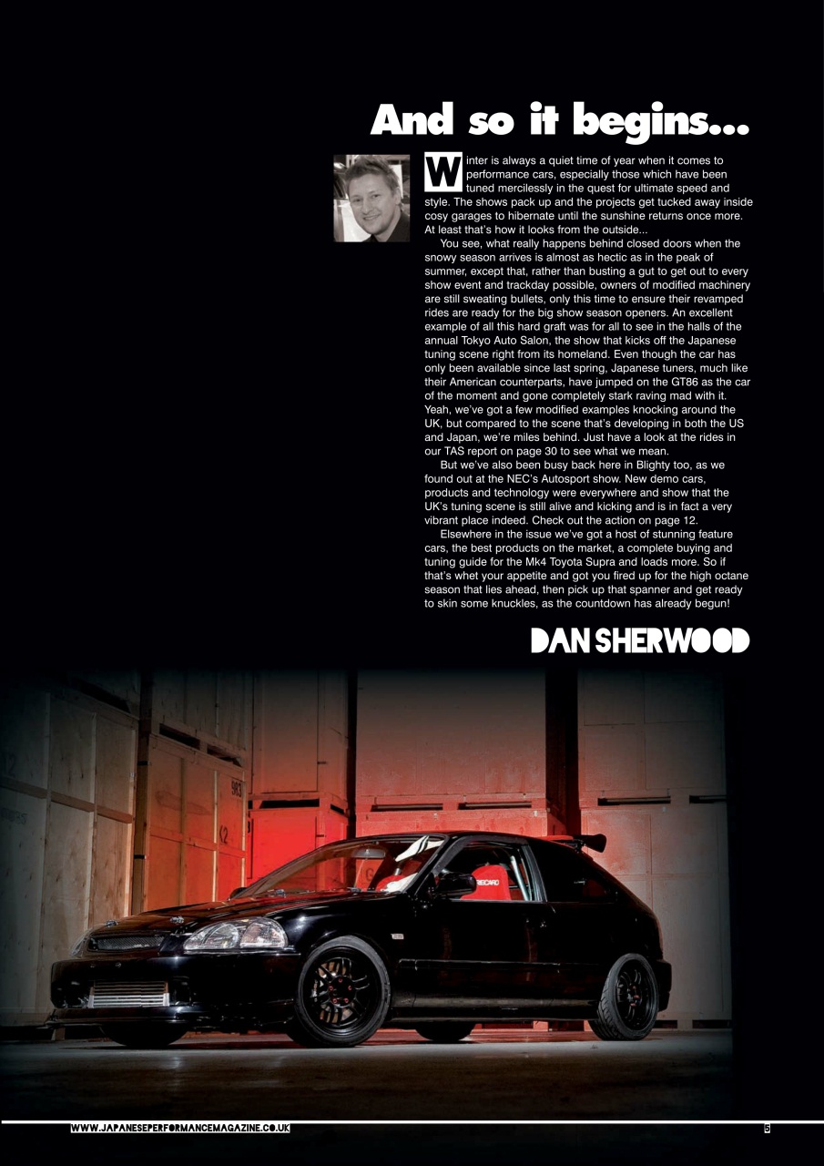 Japanese Performance Preview Pages