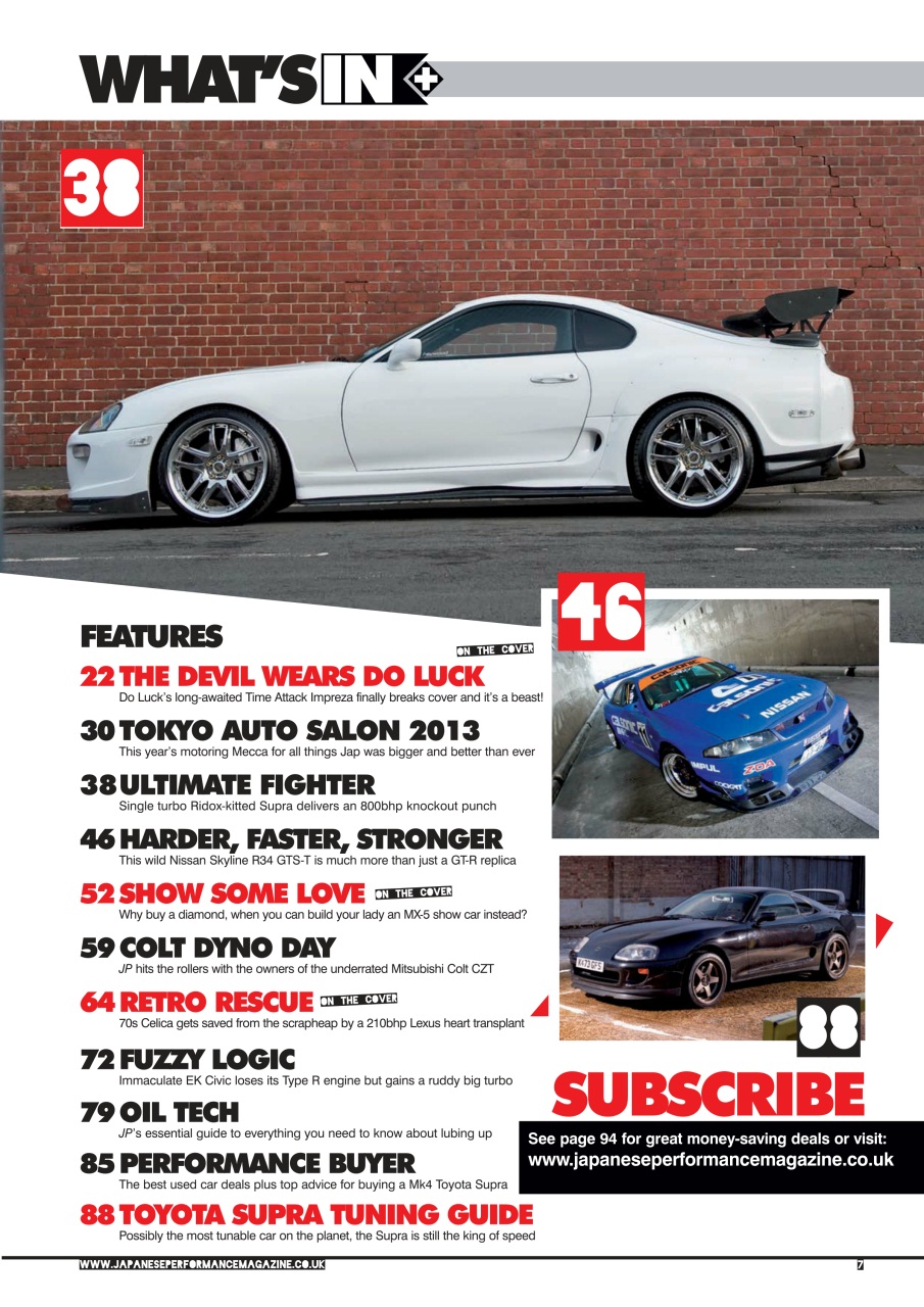 Japanese Performance Preview Pages