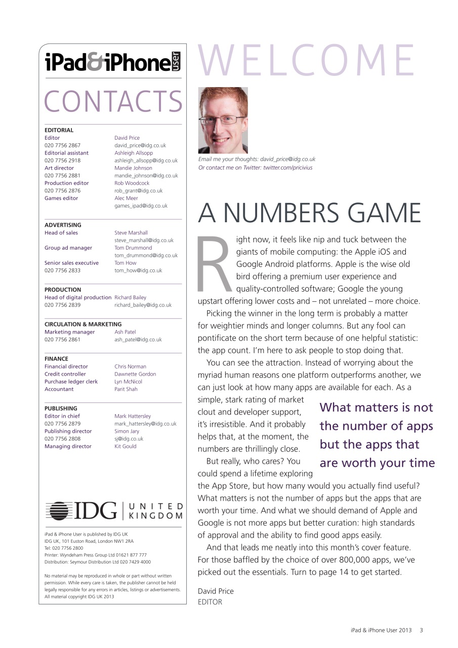 iPad and iPhone User Preview Pages