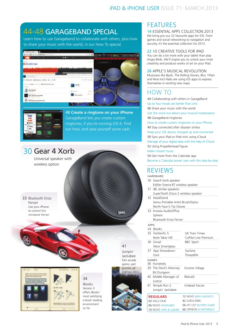 iPad and iPhone User Preview Pages