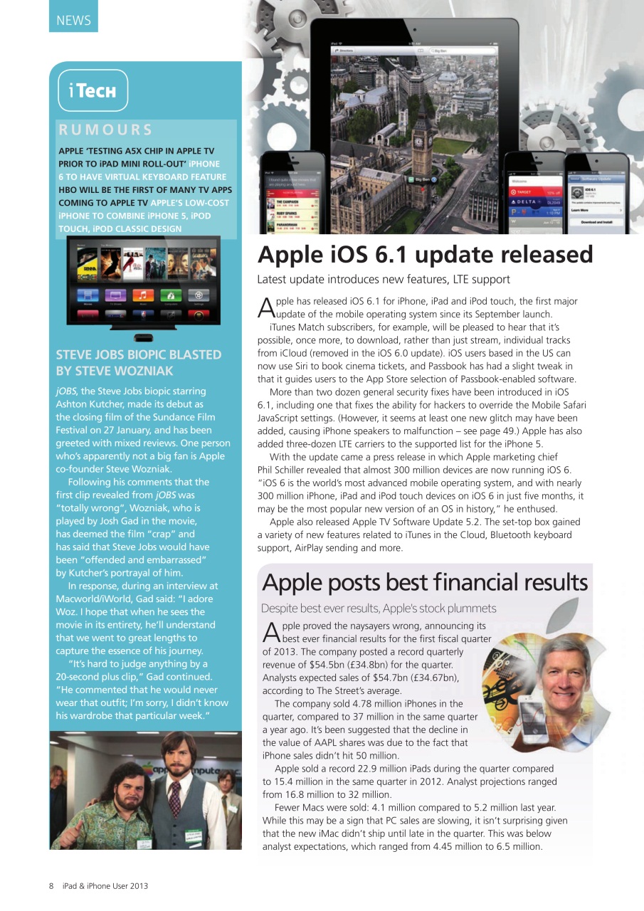 iPad and iPhone User Preview Pages