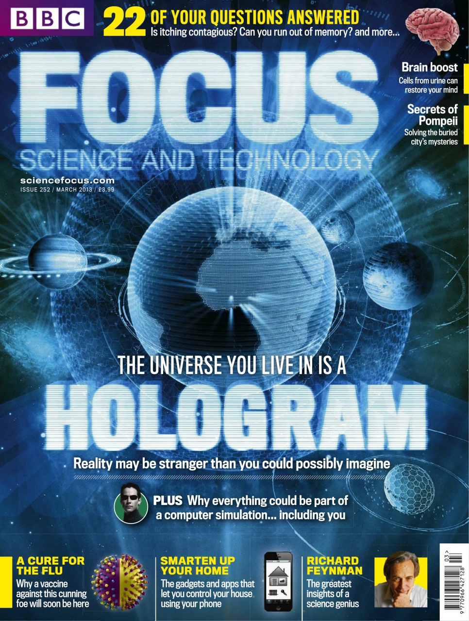 BBC Science Focus Magazine Preview Pages