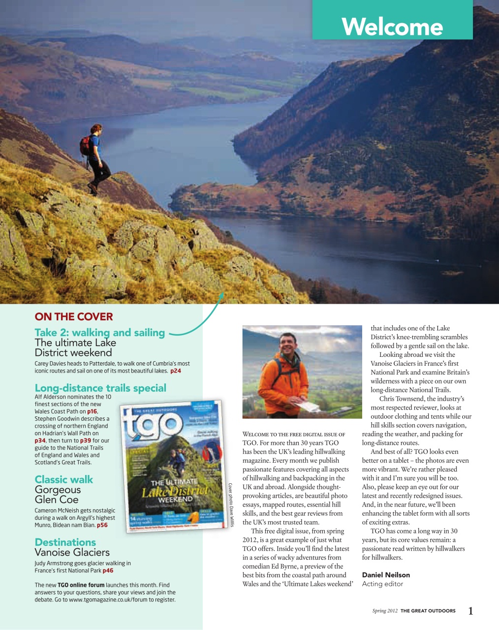 TGO - The Great Outdoors Magazine Preview Pages