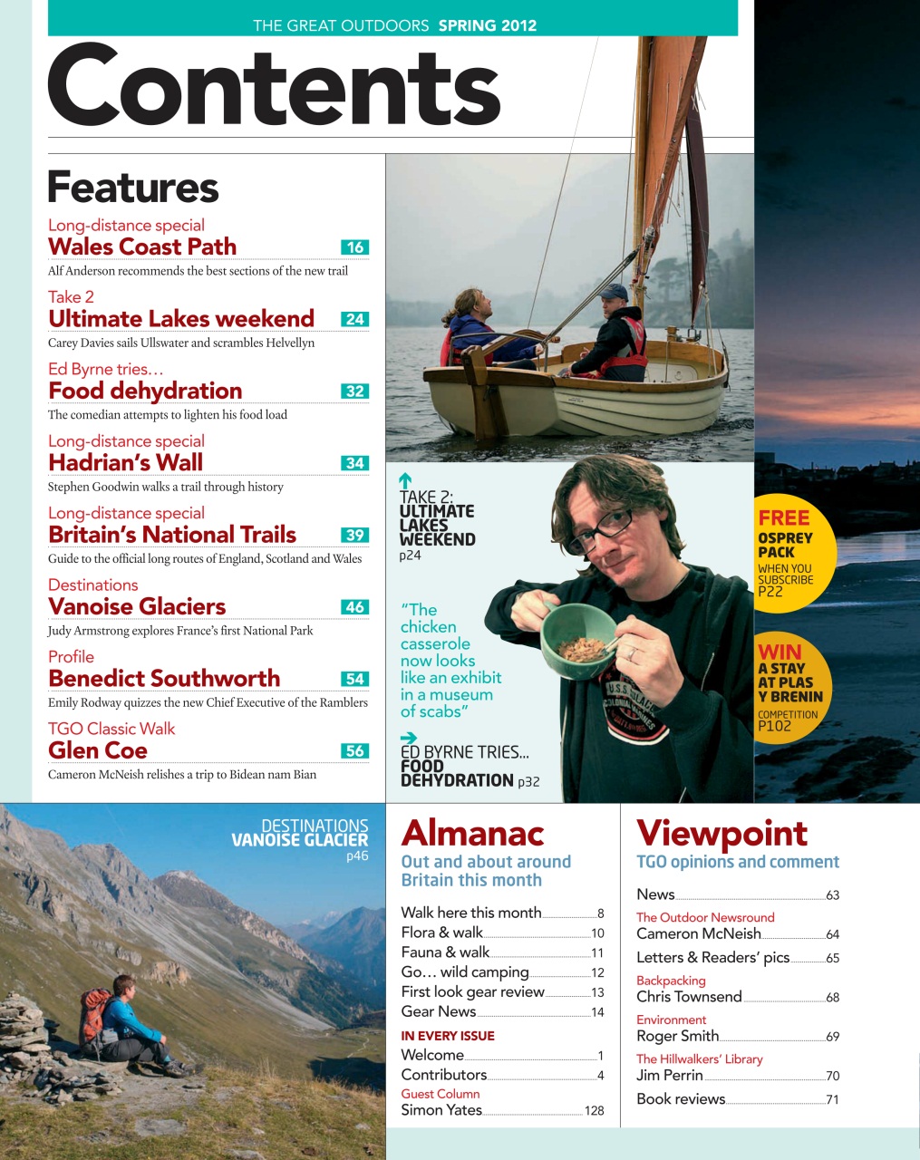 TGO - The Great Outdoors Magazine Preview Pages