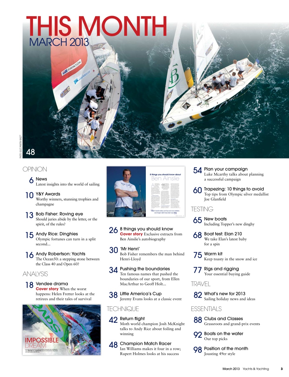 Yachts & Yachting Preview Pages