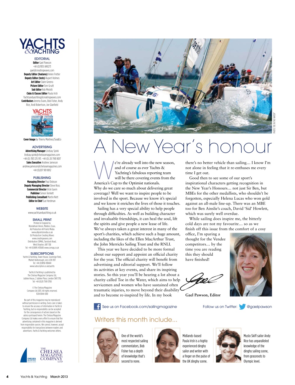 Yachts & Yachting Preview Pages