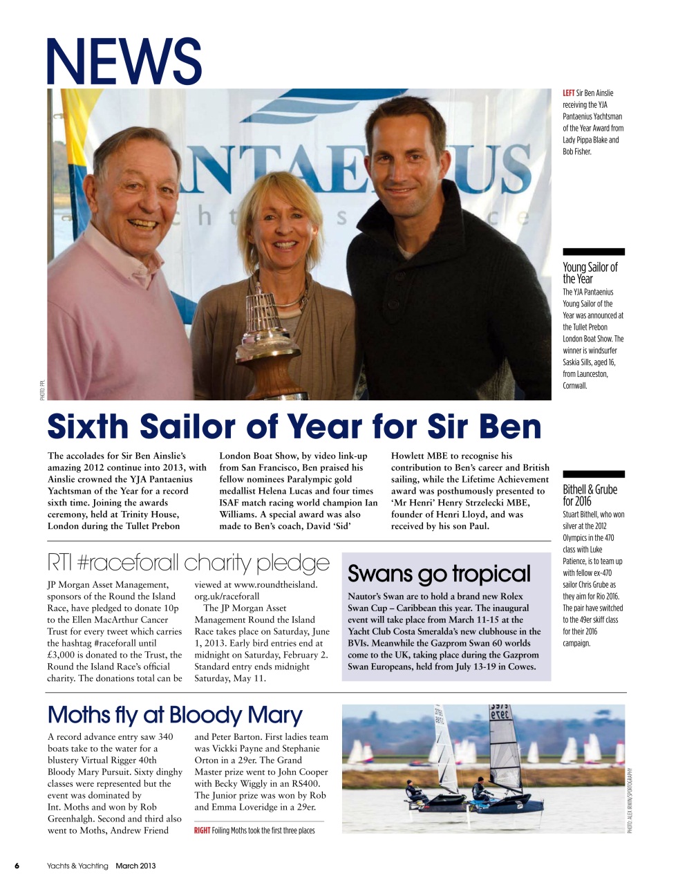 Yachts & Yachting Preview Pages
