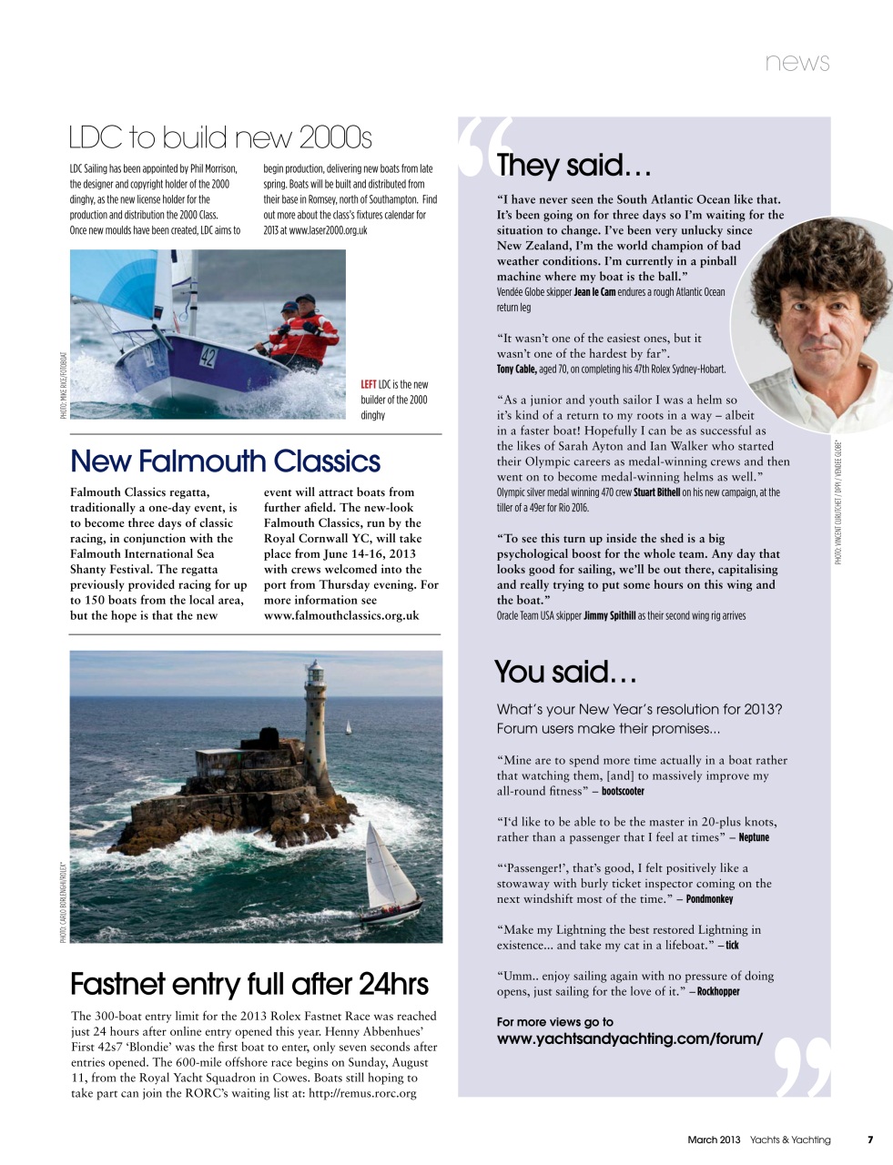 Yachts & Yachting Preview Pages