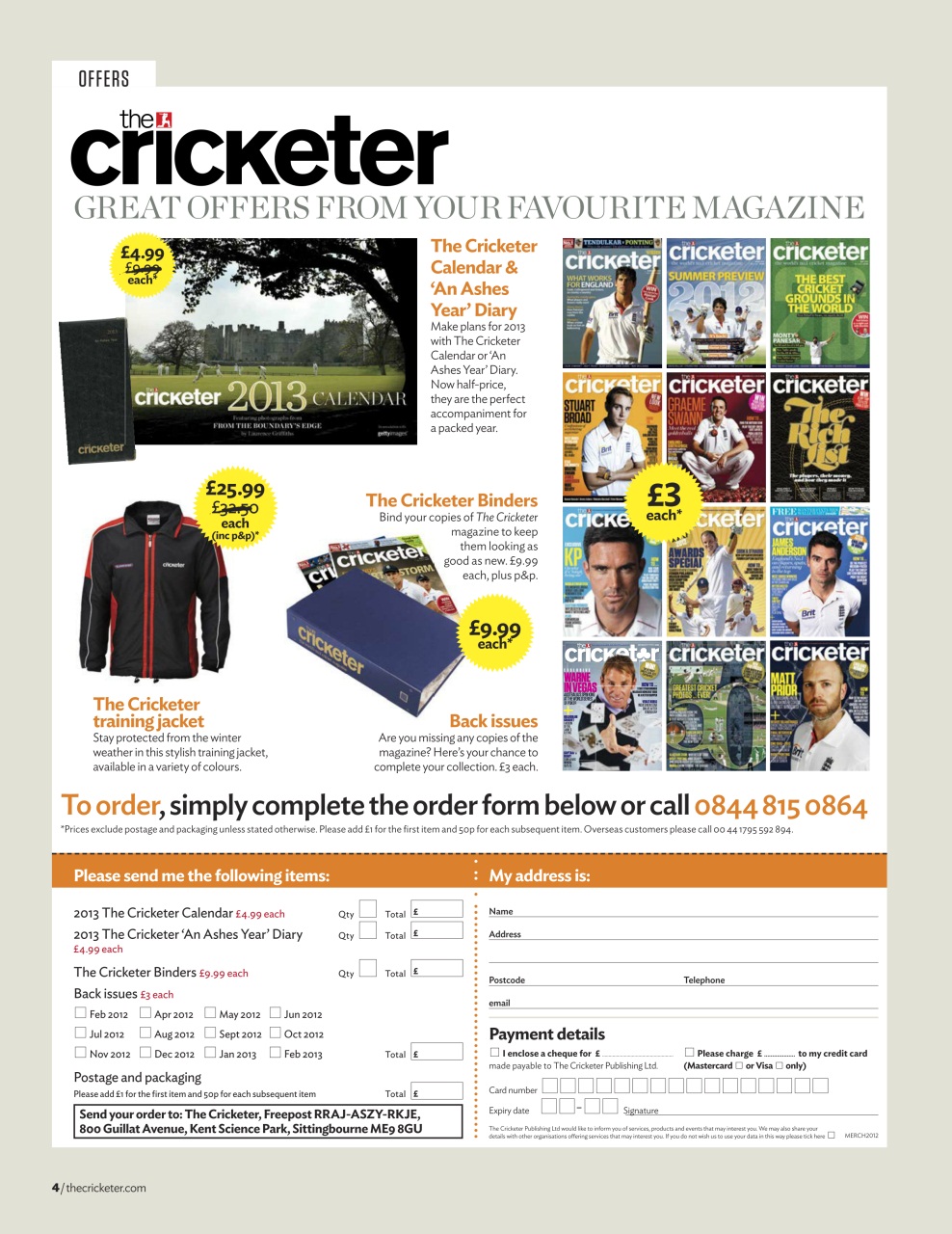 The Cricketer Magazine Preview Pages