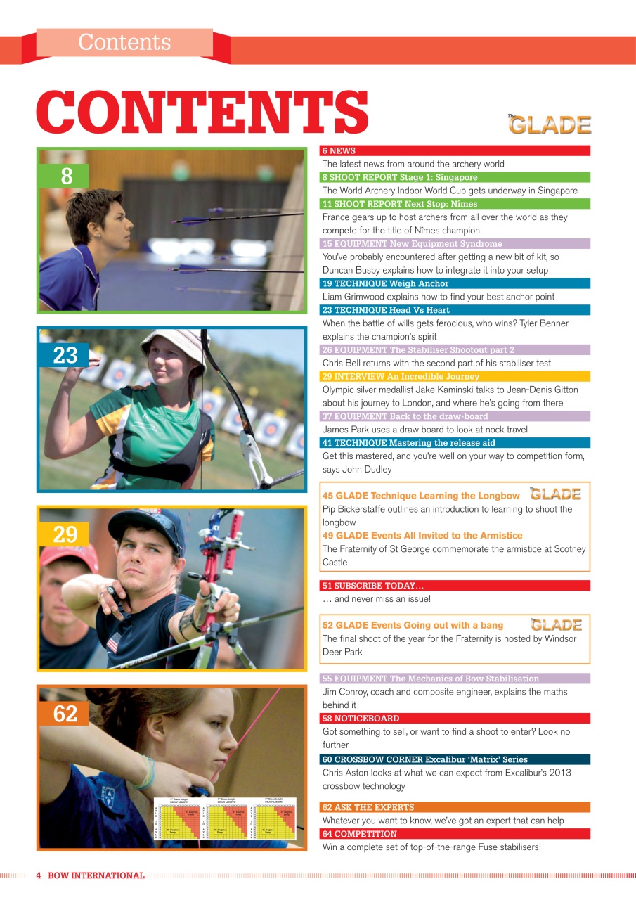 Bow International Preview Pages