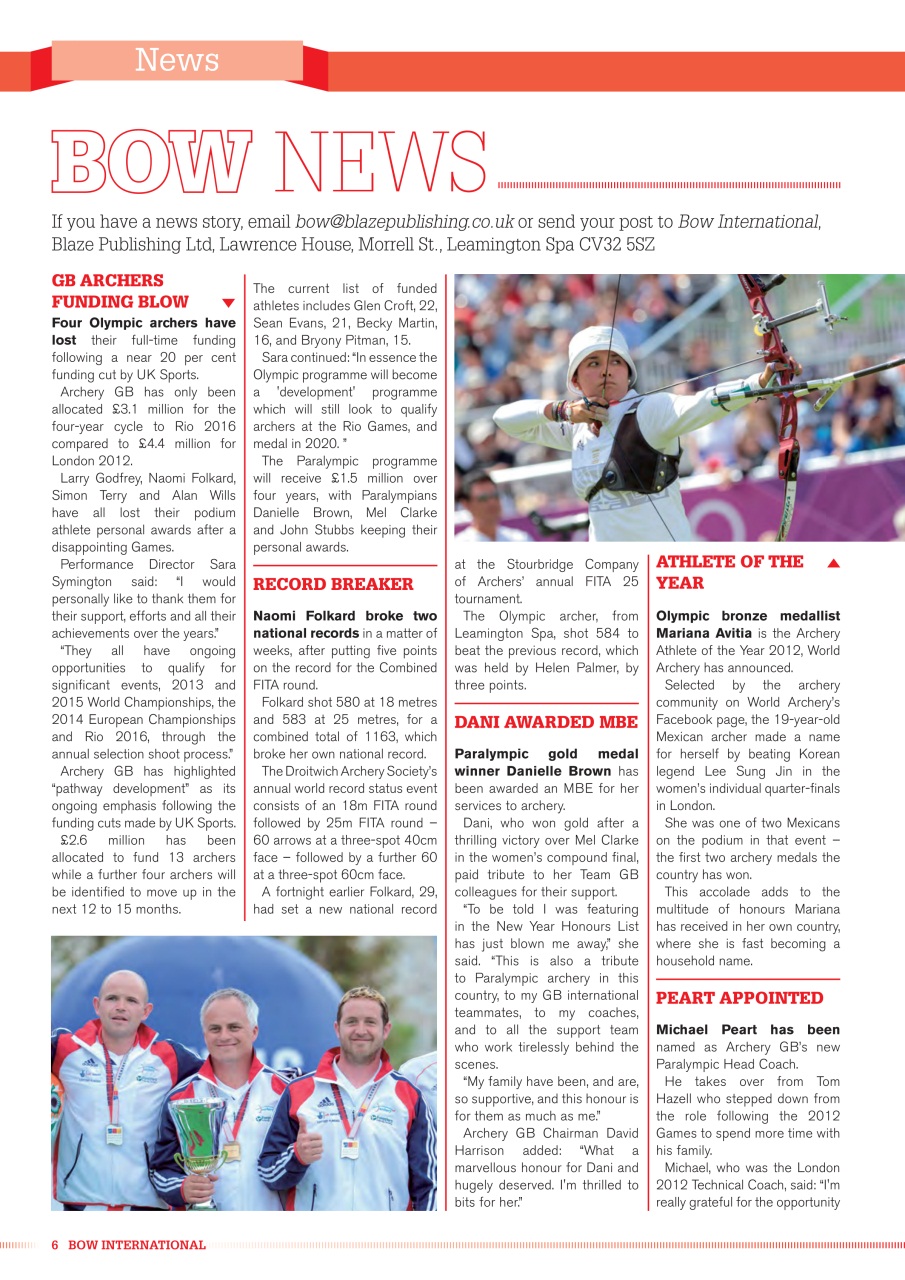 Bow International Preview Pages