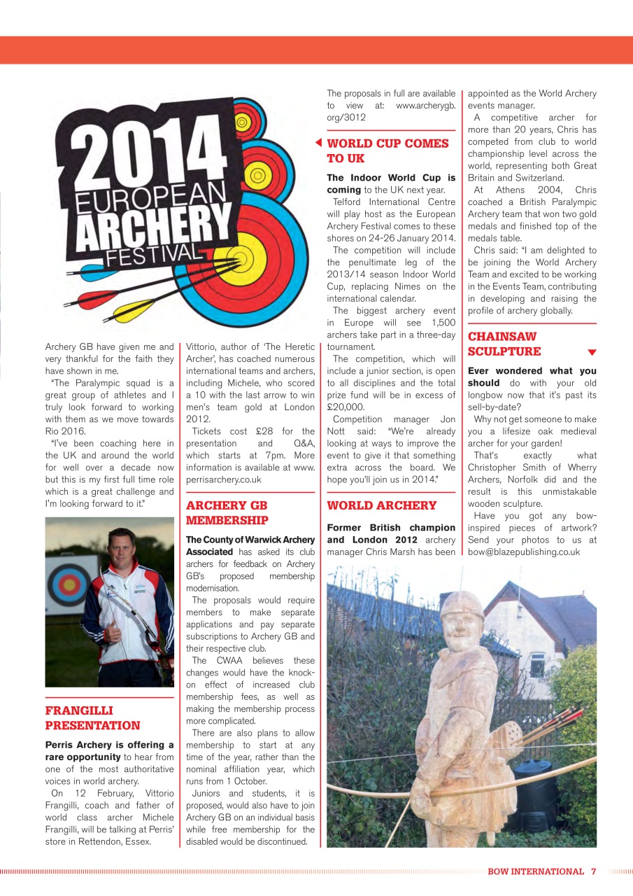 Bow International Preview Pages