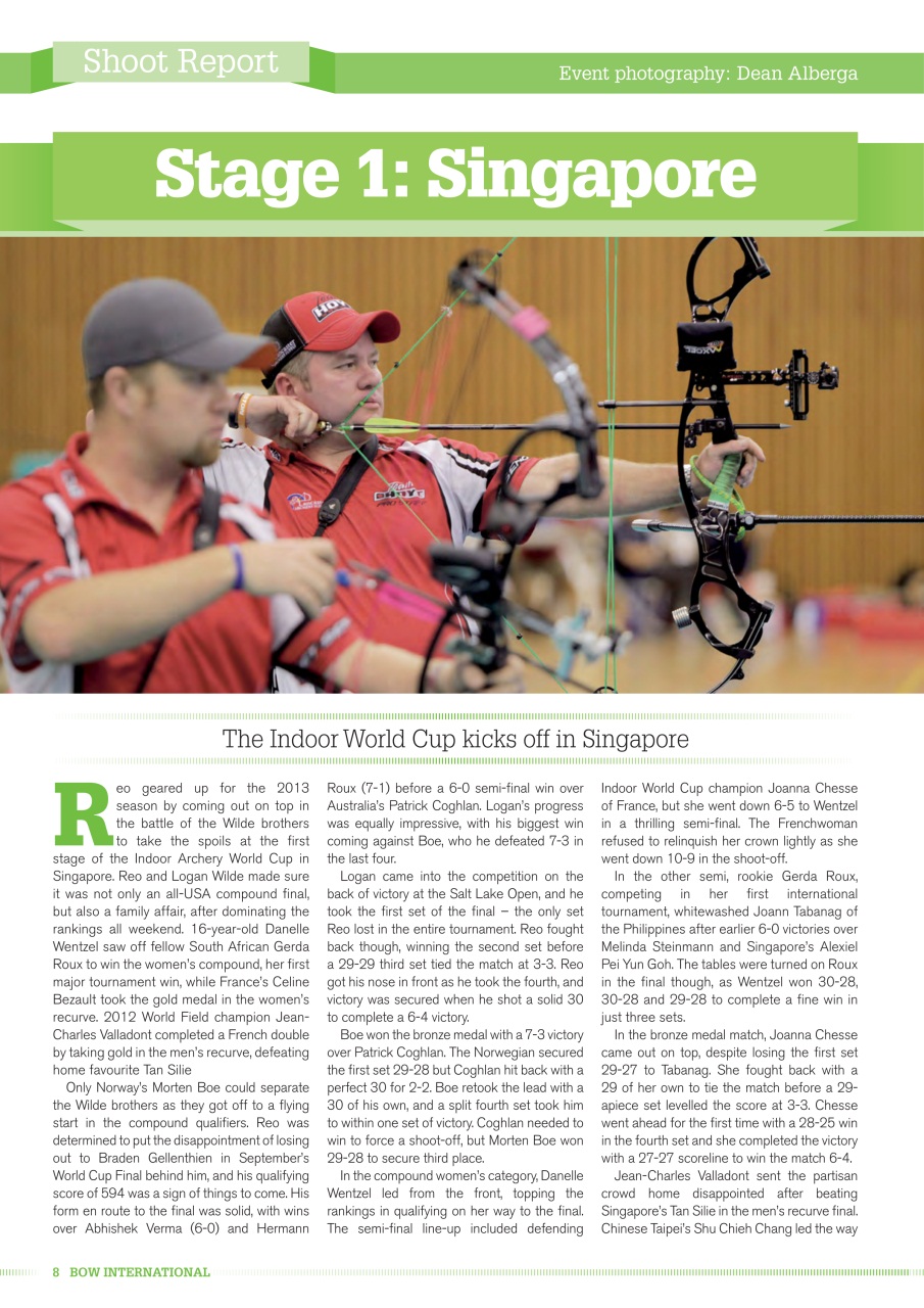 Bow International Preview Pages