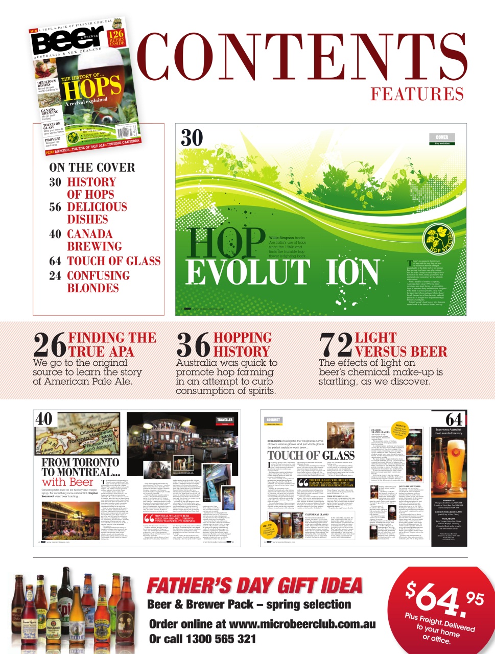 Beer and Brewer Preview Pages