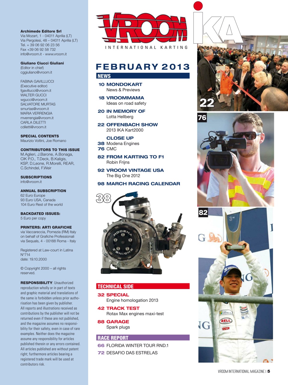 Vroom International Preview Pages