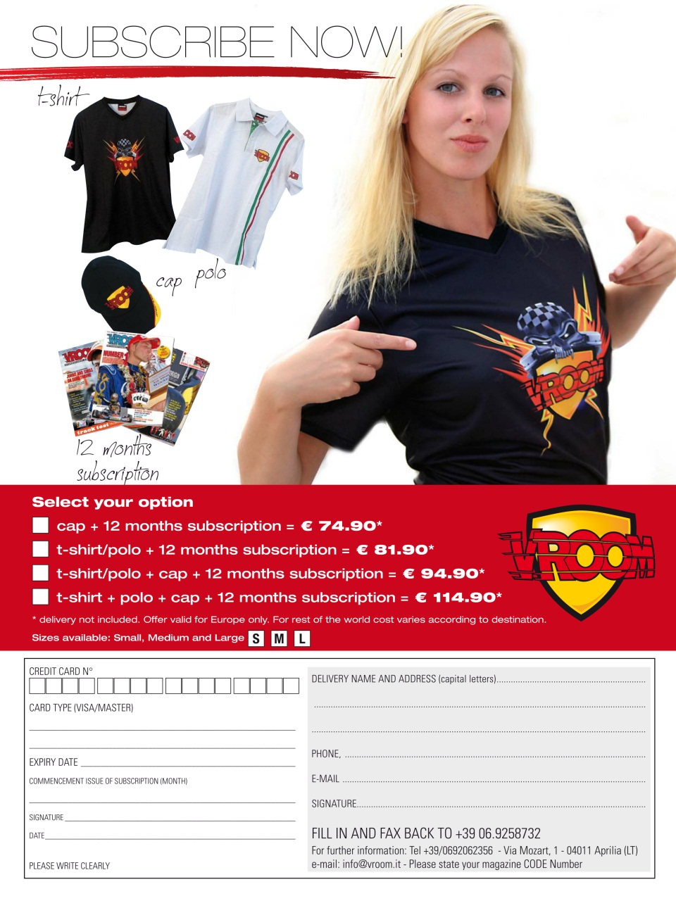 Vroom International Preview Pages