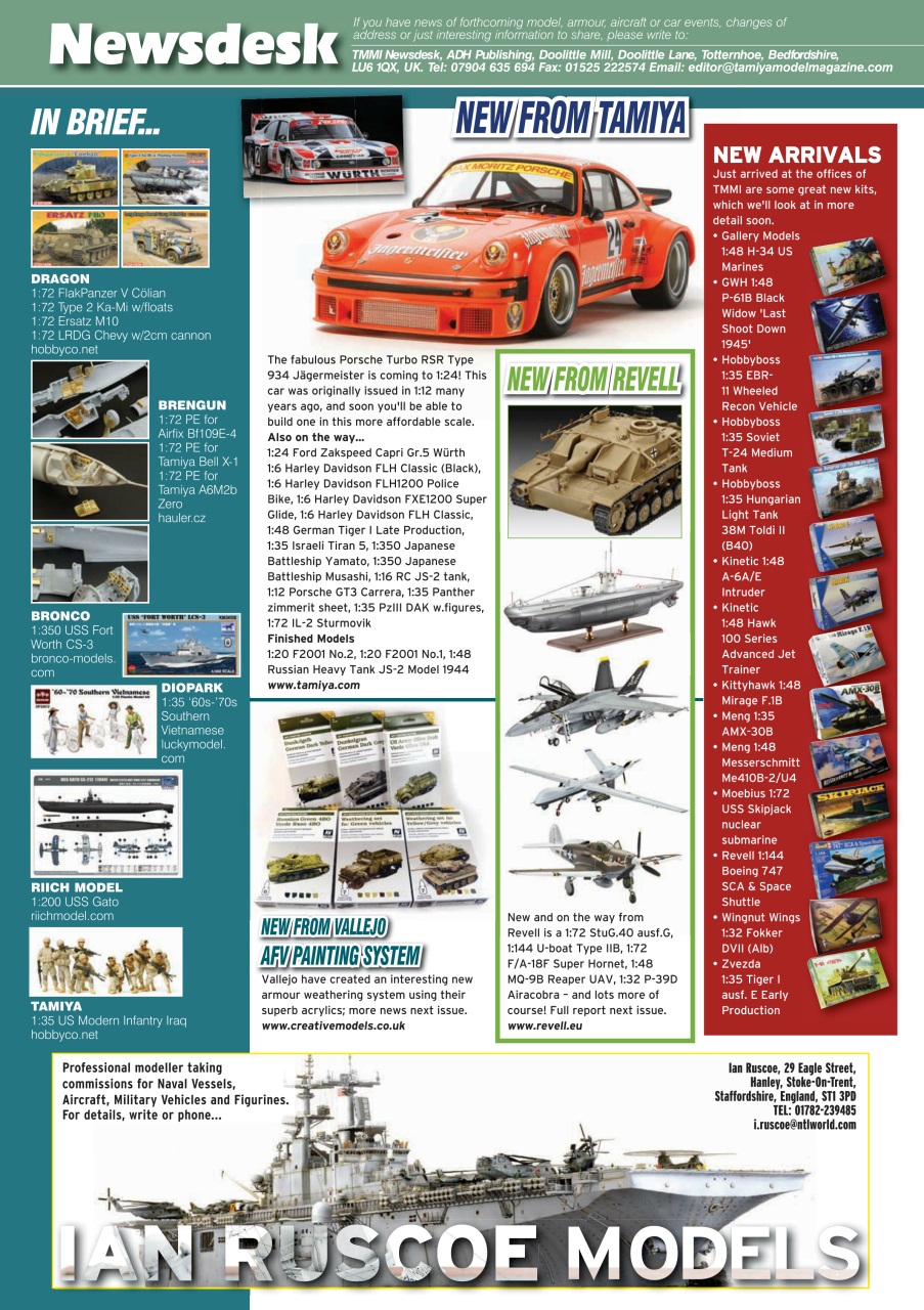 Tamiya Model Magazine Preview Pages