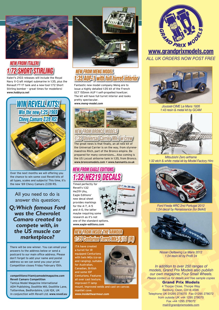 Tamiya Model Magazine Preview Pages