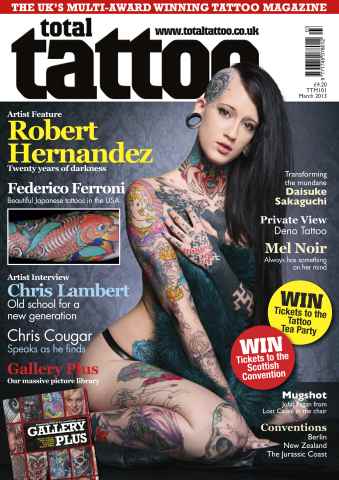 Total Tattoo issue March 2013 (No 101)