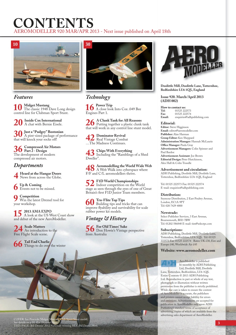 AeroModeller Preview Pages