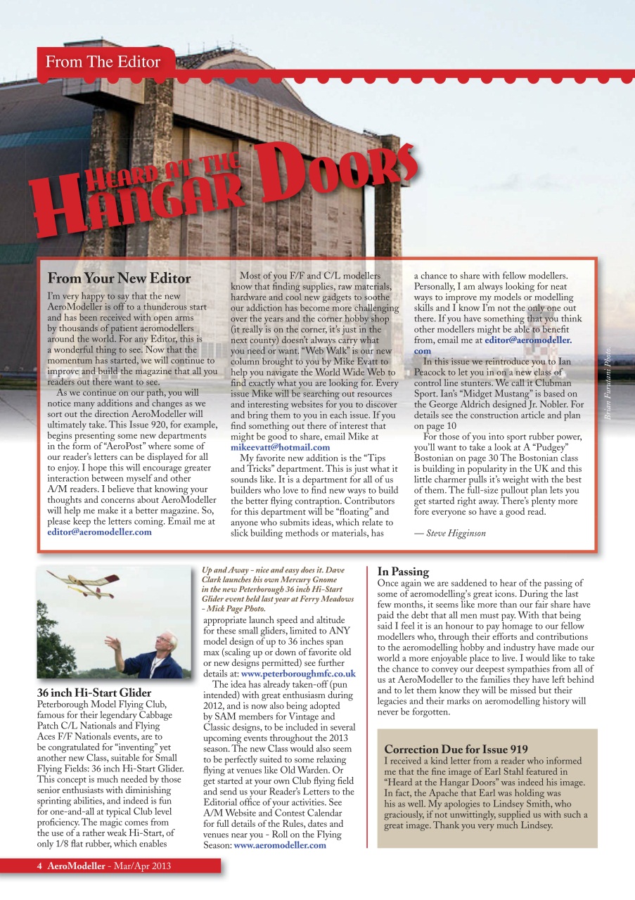 AeroModeller Preview Pages