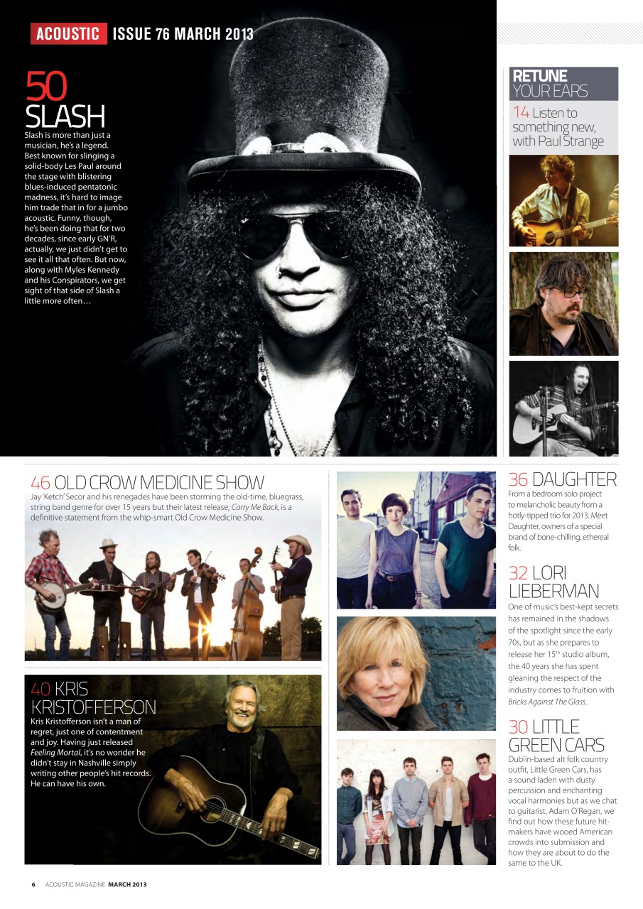 Acoustic Preview Pages