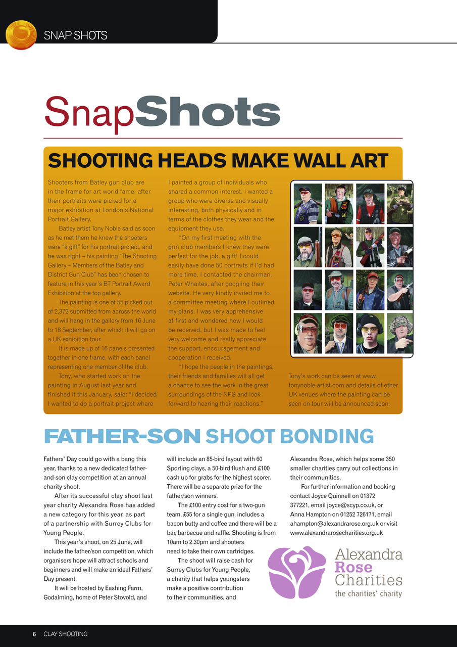 Clay Shooting Preview Pages
