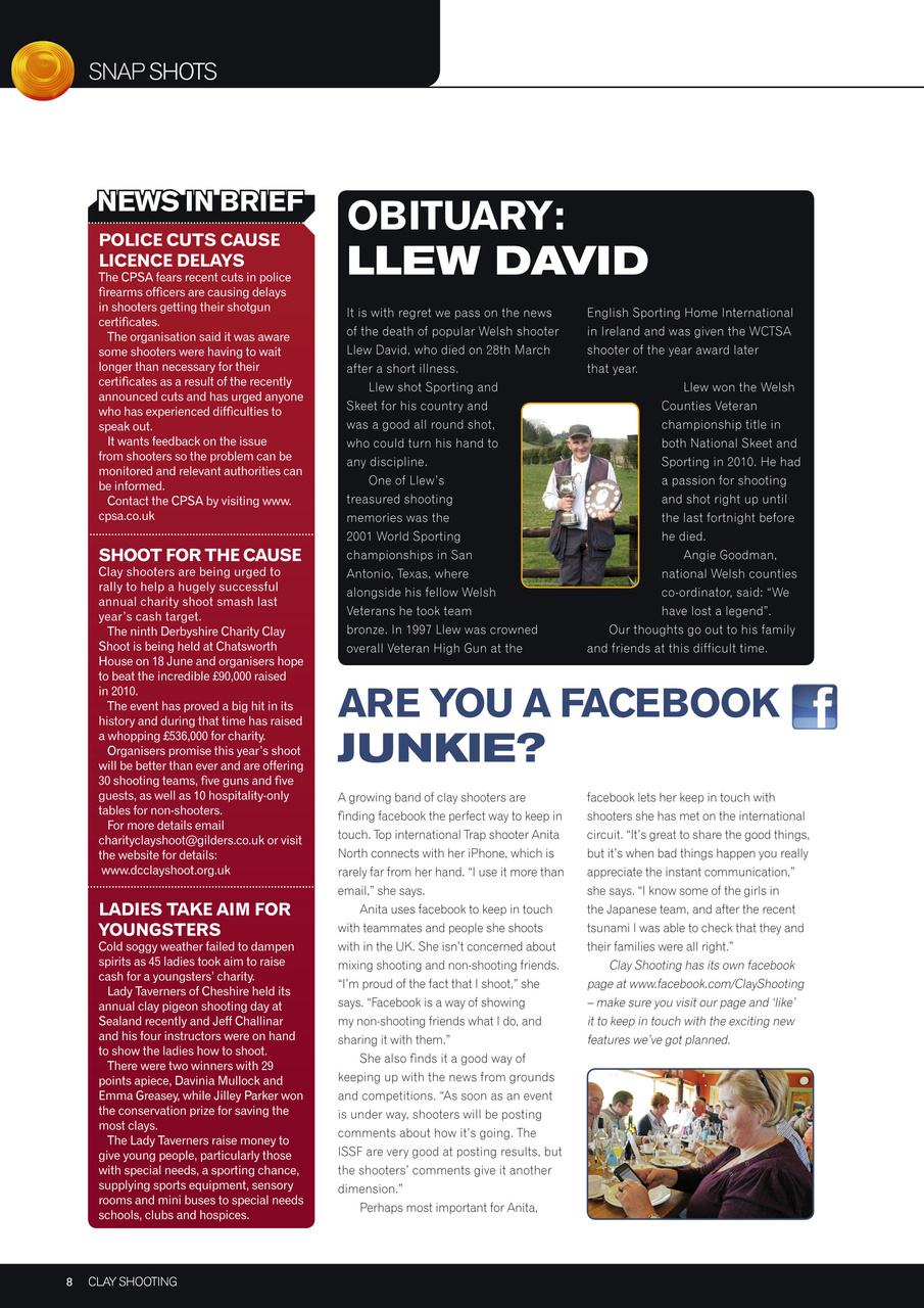 Clay Shooting Preview Pages