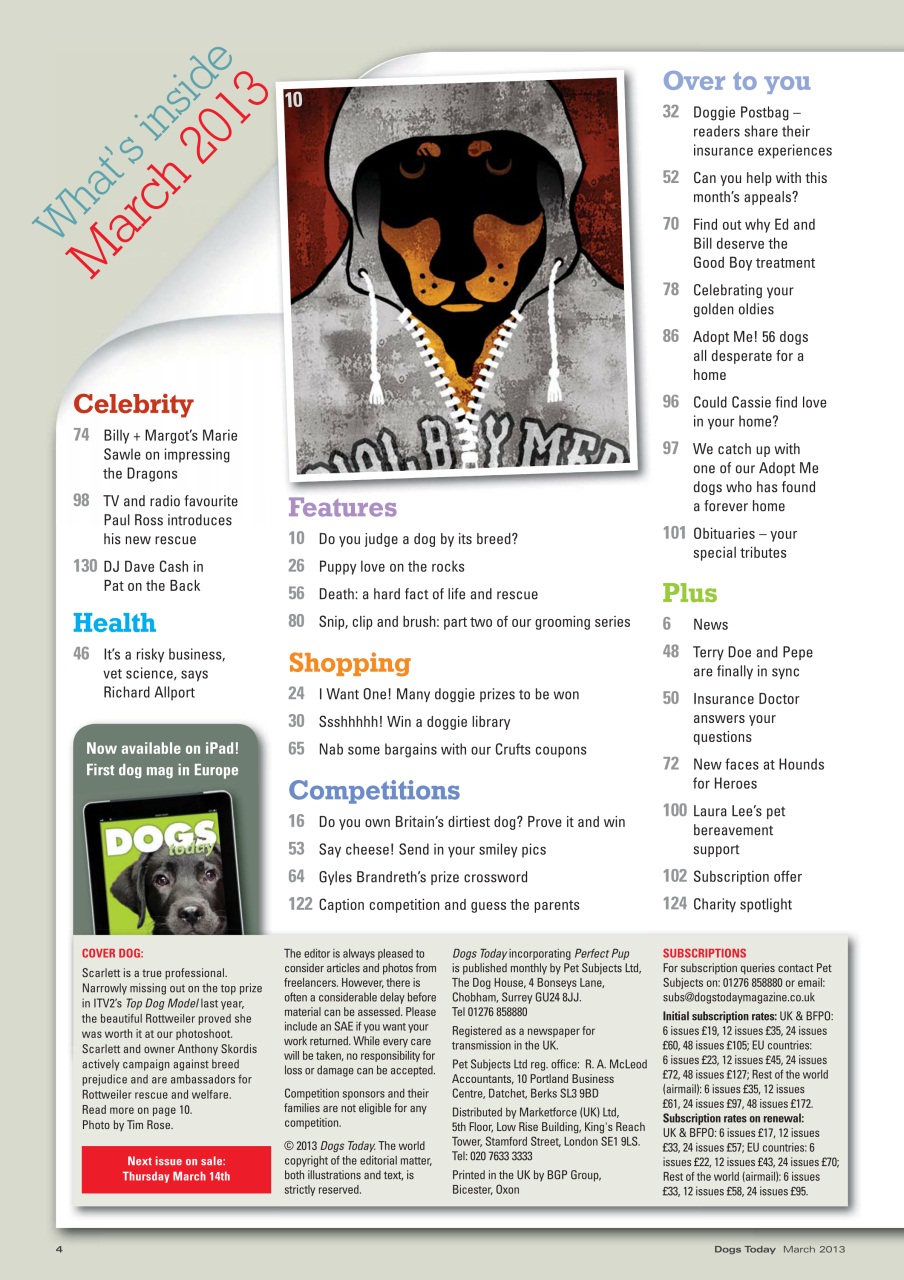 Dogs Today Magazine Preview Pages