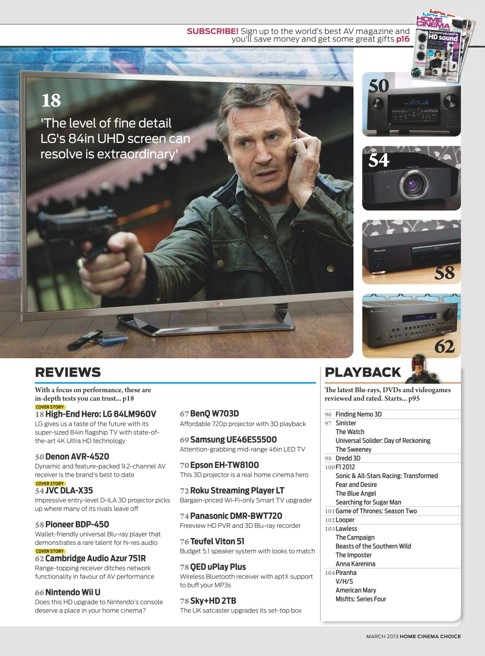 Home Cinema Choice Preview Pages