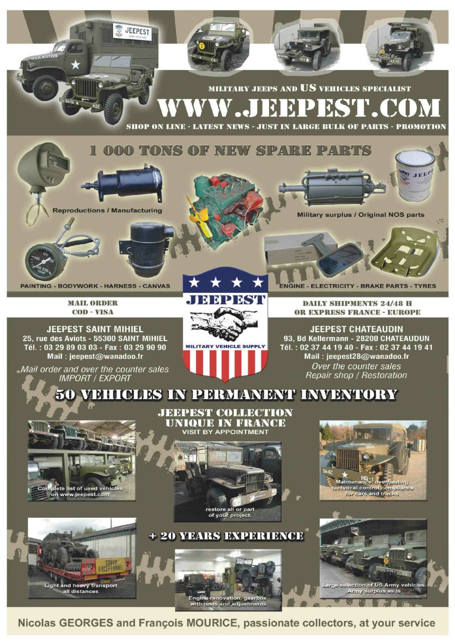 Classic Military Vehicle Preview Pages