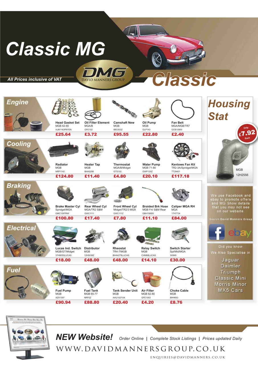 MG Enthusiast Preview Pages