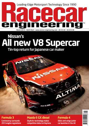 Racecar Engineering issue March 2013