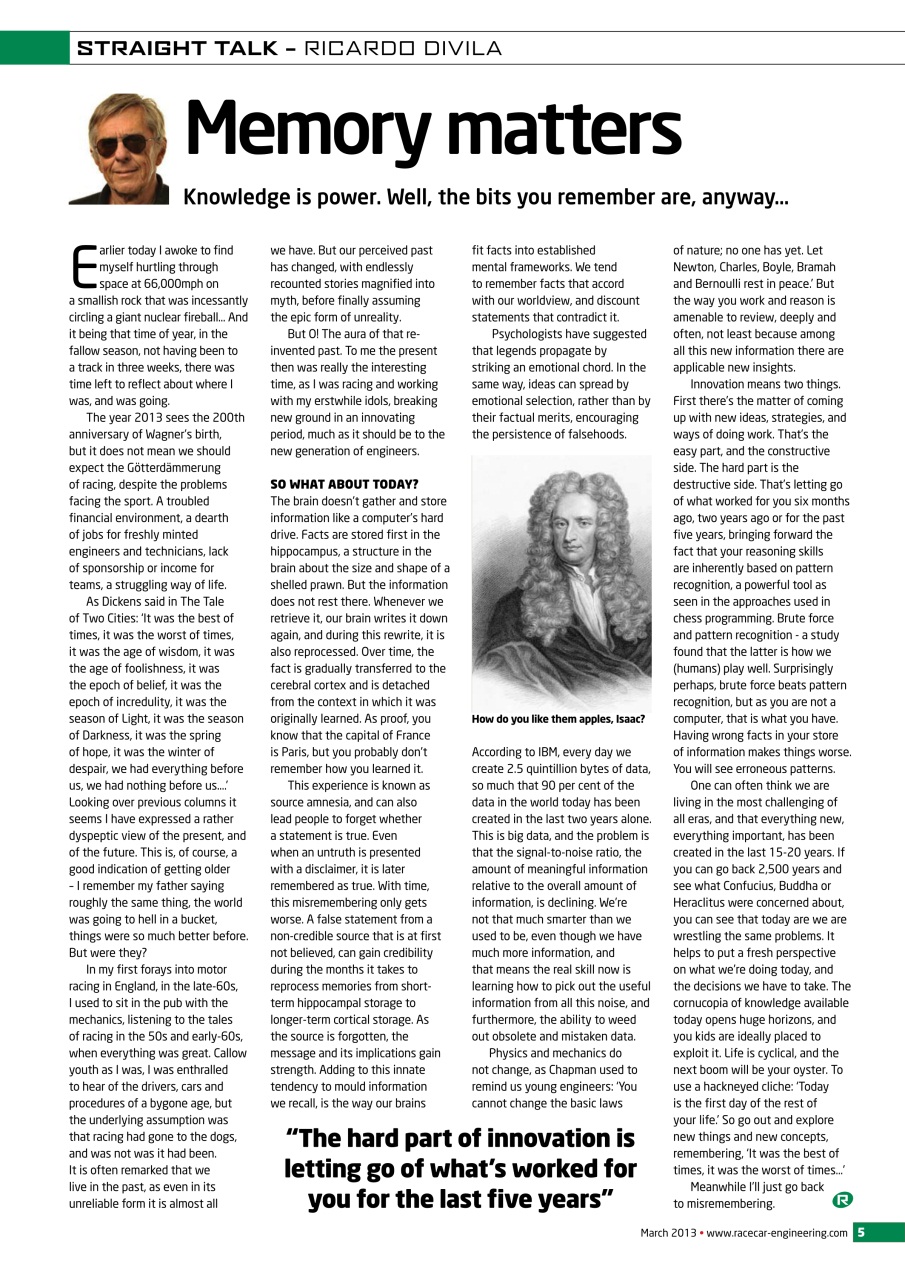 Racecar Engineering Preview Pages