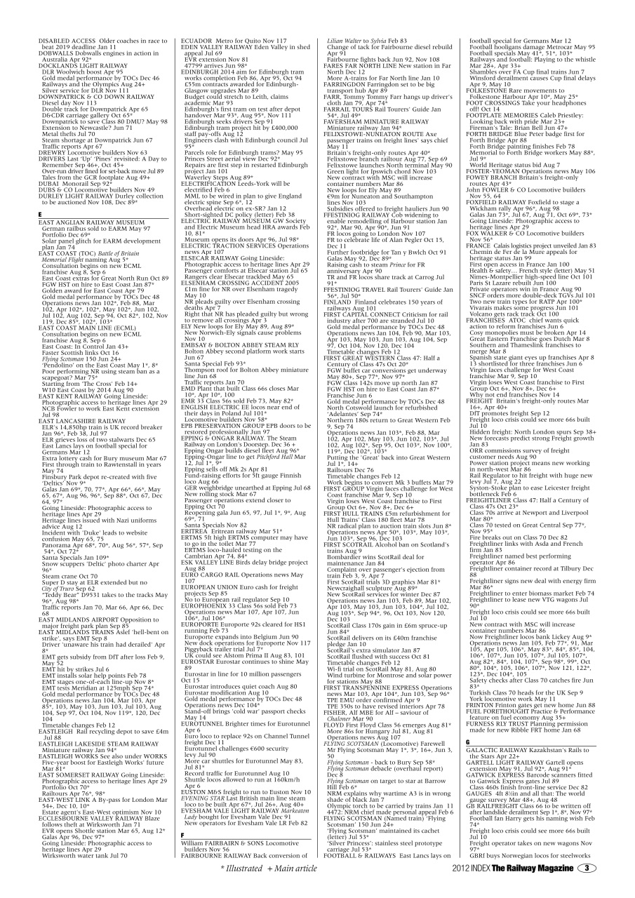 Railway Magazine Preview Pages