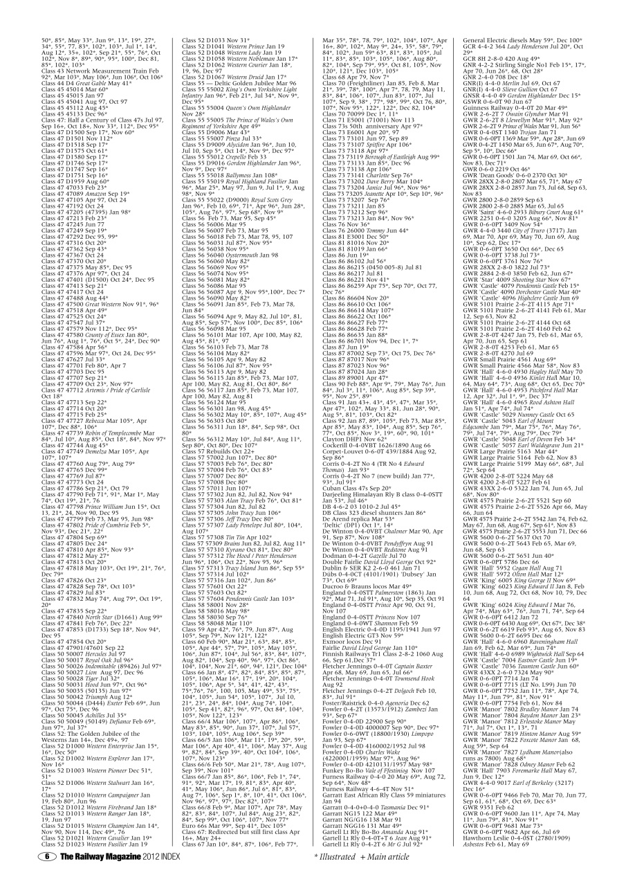 Railway Magazine Preview Pages