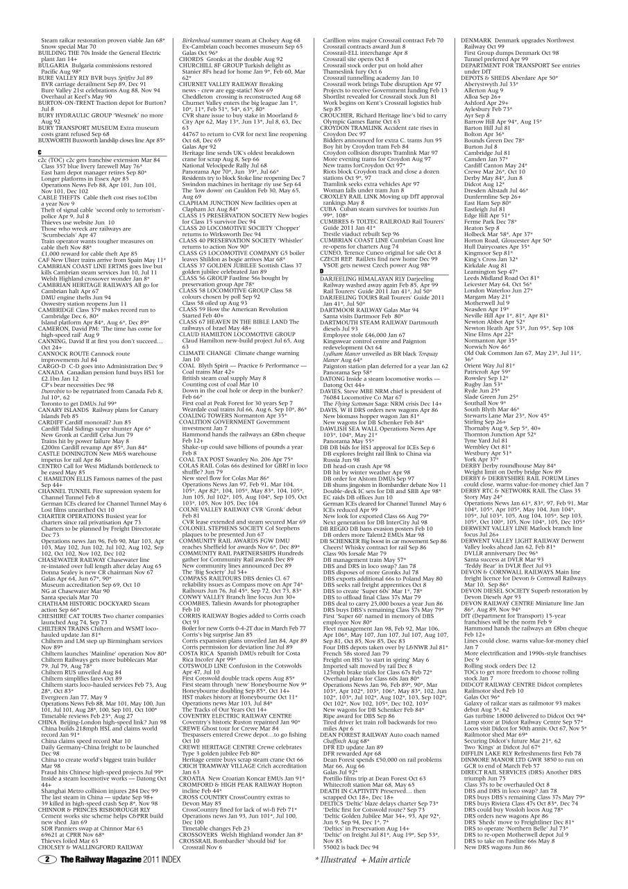 Railway Magazine Preview Pages
